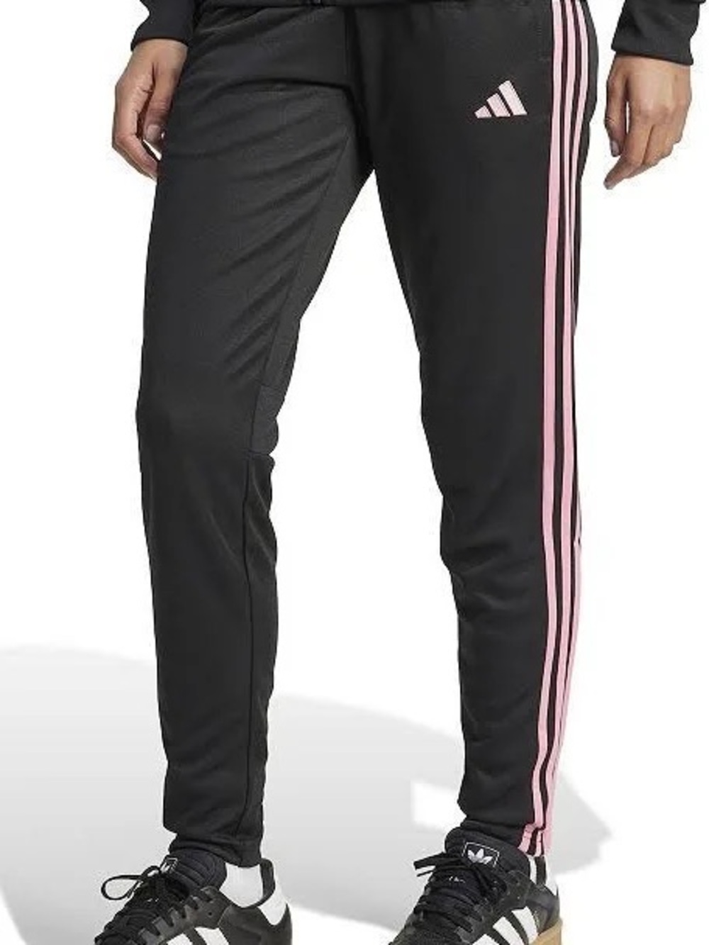 adidas Women's 3-Stripes Tricot Track Jacket size xs  pink stripe